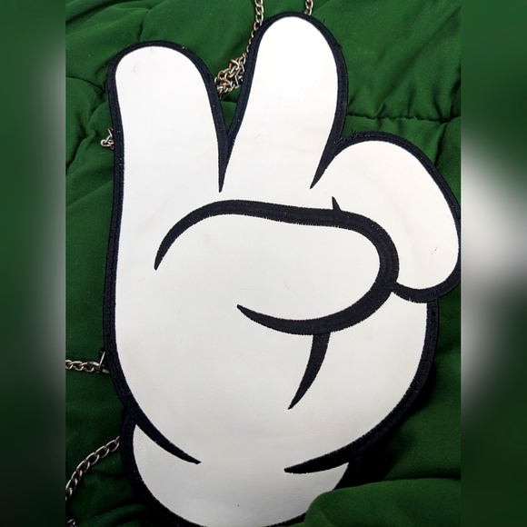 Mickey glove peace sign crossbody - Picture 1 of 3
